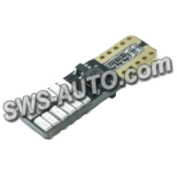 Лампа світлодіодна БЦ 12-5 лазер. WHITE 24 SMD (4014) обманка+драйвер