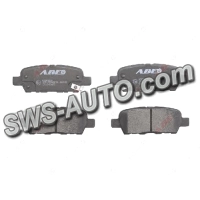 колодки гальмівні задні Nissan Rogue, Juke, Qashqai, X-Trail (T31) /Infiniti EX, FX, G, Q50  (ABE)
