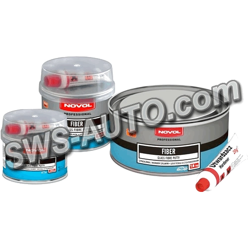 шпаклівка Novol FIBER MICRO (скловолокно) (покращена) 1 кг