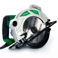 пила дискова ? диска 210мм, 2300 Вт, 5800 об/хв, кут 90-45, глибина розпилу 73-48мм, лазер