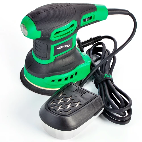 шлифмашина эксцентриковая ? 125мм, 500 Вт, 6000-14000 об/мин, ход эксцентрика 2 мм