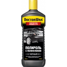 полироль кузова Doctor Wax 300мл черная