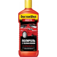 поліроль кузова Doctor Wax 300мл червона