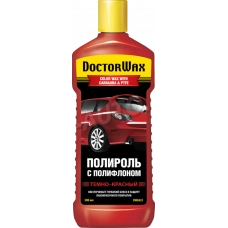 полироль кузова Doctor Wax 300мл темно-красная