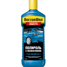 полироль кузова Doctor Wax 300мл синяя