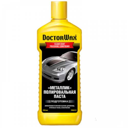 поліроль кузова паста Doctor Wax Металік  300мл