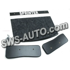 полка-столик панели приборов MB Sprinter 2000-2006  черная