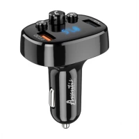 FM модулятор Avantis ACC03 USB/MP3/12-24В/USB швидка зарядка 18W 3,0А/Bluetooth
