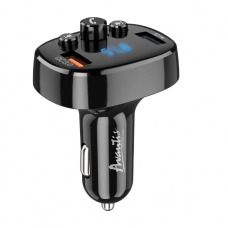 FM модулятор Avantis ACC03  USB/MP3/12-24В/USB быстрая зарядка 18W 3,0А/Bluetooth