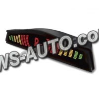 парктронік 4 датчики 18,5 мм StarLite ST-P4 LED дисплей-шкала/звук. сигнал/сірий