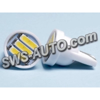 Лампа світлодіодна БЦ 12-5 лазер. WHITE  3 SMD 7014