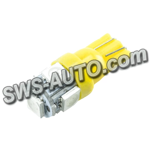Лампа светодиодная БЦ 12-5 лазер. YELLOW  5 SMD