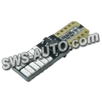 Лампа светодиодная БЦ 12-5 лазер. YELLOW 24 SMD (4014) обманка+драйвер