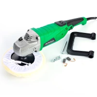 полірувальна машина ? 180мм, 1600 Вт, 600-4000 об/хв, плавний пуск, регул. оборотів