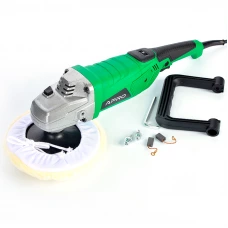 полірувальна машина ? 180мм, 1600 Вт, 600-4000 об/хв, плавний пуск, регул. оборотів
