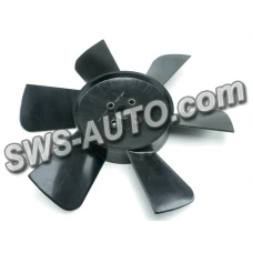 крыльчатка двигателя Газель 6 лоп. черная