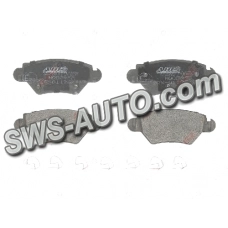 колод.торм. зад. Opel Astra F/G, Zafira A/B,  сист. BOSCH  (ABE)