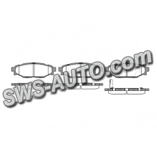 колод.торм. зад. Subaru Outback 03-09  (ROADHOUSE)
