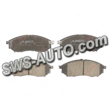 колод.торм. пер. Nissan Qashqai (07-13), Renault Koleos I  (ABE)