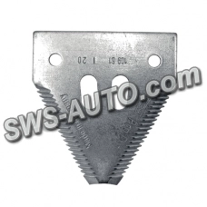 сегмент John Deere,Deutz,Geringoff,Laverda,Палессе (середня насічка) (Rasspe)