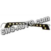 ходовые огни 12V DRL-JH-777 180х20мм г-образной формы 0,5W