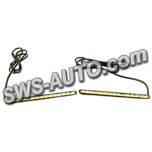 ходові вогні 12V Aluminum-5630-15 алюм.корпус