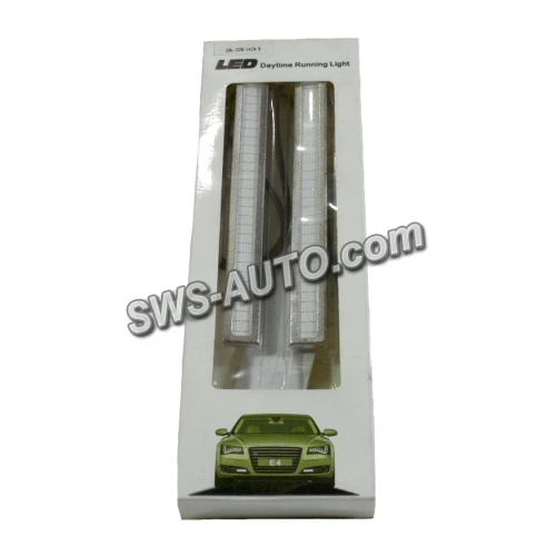 ходові вогні 12V DRL COB 140х15мм BLUE