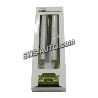 ходові вогні 12V DRL COB 140х15мм BLUE