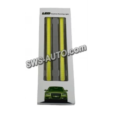 ходовые огни 12V DRL COB 170х15мм WHITE