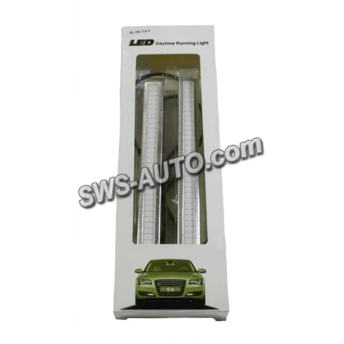 ходові вогні 12V DRL COB 170х15мм  BLUE