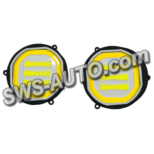 ходовые огни 12V NTR 82-06-WY COB диметр  90мм