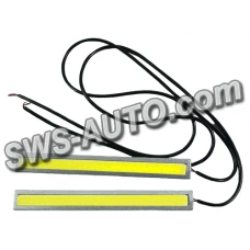 ходовые огни 24V DRL COB 140х15мм WHITE
