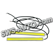 ходовые огни 24V DRL COB 170х15мм WHITE