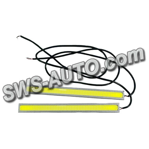 ходовые огни 24V DRL COB 170х15мм WHITE