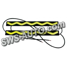 ходовые огни 12V NT-AL-7-WAVE COB 173х15мм