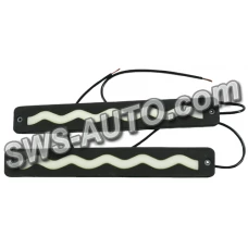 ходовые огни 12V KLNT-DRL-COB-111 225х30мм WHITE