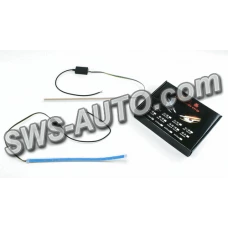 ходовые огни гибкие 12V DRL White  c функц. поворотов 30см