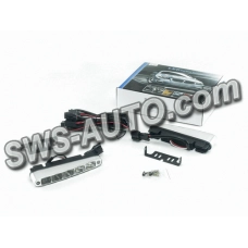 ходовые огни 12V DRL 102 160х20мм 1W метал.корп.