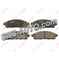 колодки гальмівні передні Mitsubishi L200 05->  (ABE)