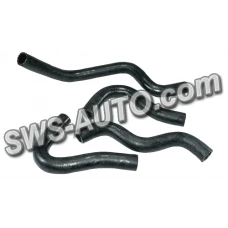 патрубок печки Газель 406 (4шт) LUZAR