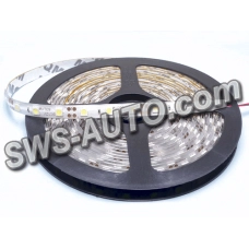Лента гибкая светодиодная  5м 12V 300L (5050) желтая