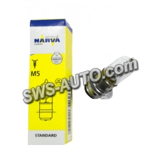 лампа 12V 35-35W М5 Narva однолепестковая