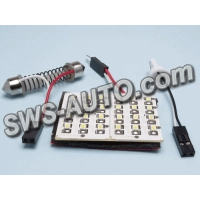 Світлодіодні плата+перехідники  24 SMD (1210)