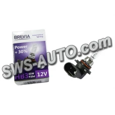 лампа НВ3 12V 65W BREVIA Pover+30%