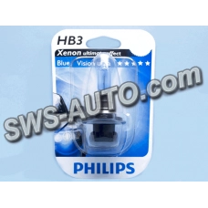 лампа НВ3 12V 65W PHILIPS White Vision +60% 4300K