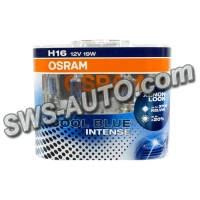 лампа H16 12V 19W OSRAM Cool Blue Next Geen +100% 5000K (пара)