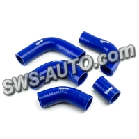 патрубок радиатора ГАЗЕЛЬ  (405) ПТП 5шт силикон армир.