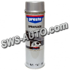 краска аэрозоль Presto 500ml Алюминий для дисков