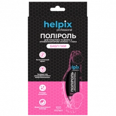 Полироль Helpix Professional 100 ml  bubble gum + губка