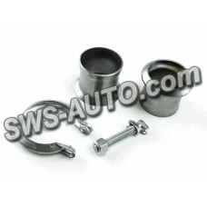 хомут глушителя  d=55 с патрубком н/о